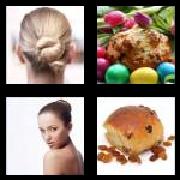 4 Pics 1 Word 3 Letters Answers Bun