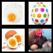4 Pics 1 Word 3 Letters Answers Egg