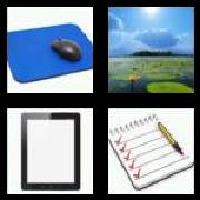 4 Pics 1 Word 3 Letters Answers Pad