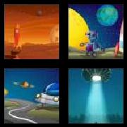 4 Pics 1 Word 3 Letters Answers Ufo