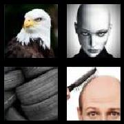 4 Pics 1 Word 4 Letters Answers Bald