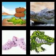 4 Pics 1 Word 4 Letters Answers Croc