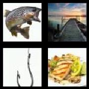 4 Pics 1 Word 4 Letters Answers Fish
