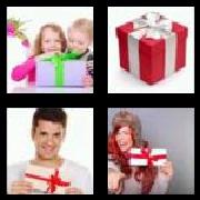 4 Pics 1 Word 4 Letters Answers Gift
