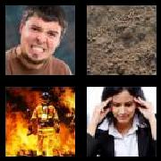 4 Pics 1 Word 4 Letters Answers Grit