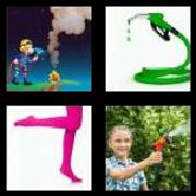 4 Pics 1 Word 4 Letters Answers Hose