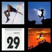 4 Pics 1 Word 4 Letters Answers Leap