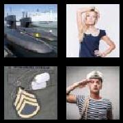 4 Pics 1 Word 4 Letters Answers Navy