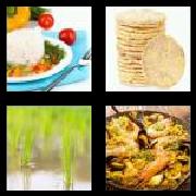 4 Pics 1 Word 4 Letters Answers Rice