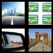 4 Pics 1 Word 4 Letters Answers Road