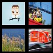 4 Pics 1 Word 4 Letters Answers Rush