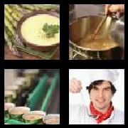 4 Pics 1 Word 4 Letters Answers Soup