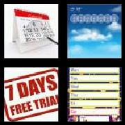 4 Pics 1 Word 4 Letters Answers Week
