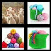 4 Pics 1 Word 4 Letters Answers Wool