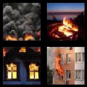 4 Pics 1 Word 5 Letters Answers Blaze