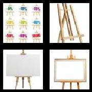 4 Pics 1 Word 5 Letters Answers Easel