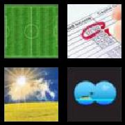 4 Pics 1 Word 5 Letters Answers Field