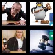 4 Pics 1 Word 5 Letters Answers Gavel