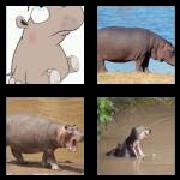 4 Pics 1 Word 5 Letters Answers Hippo