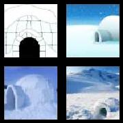 4 Pics 1 Word 5 Letters Answers Igloo