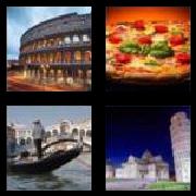 4 Pics 1 Word 5 Letters Answers Italy