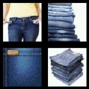 4 Pics 1 Word 5 Letters Answers Jeans
