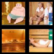 4 Pics 1 Word 5 Letters Answers Sauna