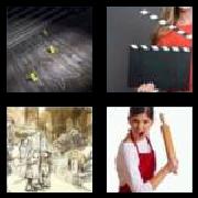 4 Pics 1 Word 5 Letters Answers Scene