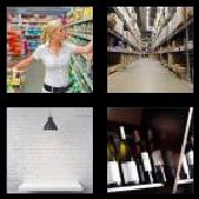 4 Pics 1 Word 5 Letters Answers Shelf