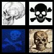 4 Pics 1 Word 5 Letters Answers Skull