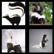 4 Pics 1 Word 5 Letters Answers Skunk
