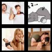 4 Pics 1 Word 5 Letters Answers Snore
