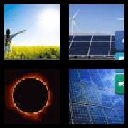4 Pics 1 Word 5 Letters Answers Solar
