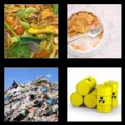 4 Pics 1 Word 5 Letters Answers Waste