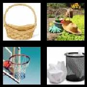 4 Pics 1 Word 6 Letters Answers Basket