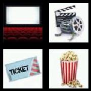 4 Pics 1 Word 6 Letters Answers Cinema