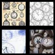 4 Pics 1 Word 6 Letters Answers Clocks