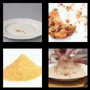 4 Pics 1 Word 6 Letters Answers Crumbs