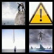 4 Pics 1 Word 6 Letters Answers Danger