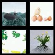 4 Pics 1 Word 6 Letters Answers Emerge