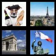 4 Pics 1 Word 6 Letters Answers France