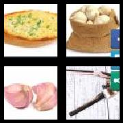 4 Pics 1 Word 6 Letters Answers Garlic