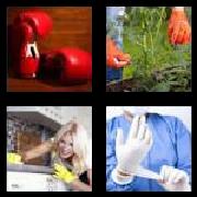 4 Pics 1 Word 6 Letters Answers Gloves
