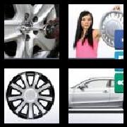 4 Pics 1 Word 6 Letters Answers Hubcap