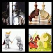 4 Pics 1 Word 6 Letters Answers Knight