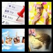4 Pics 1 Word 6 Letters Answers Memory