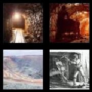 4 Pics 1 Word 6 Letters Answers Mining