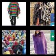 4 Pics 1 Word 6 Letters Answers Poncho