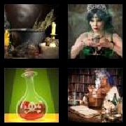 4 Pics 1 Word 6 Letters Answers Potion