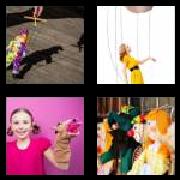 4 Pics 1 Word 6 Letters Answers Puppet